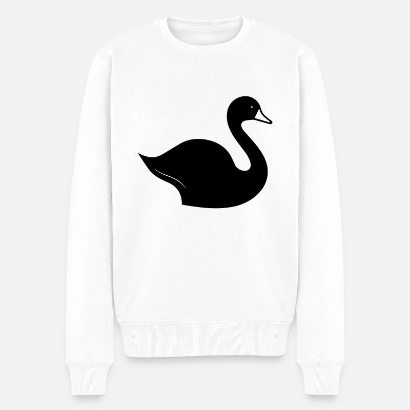 Cygne - Pull Premium bio Homme - blanc