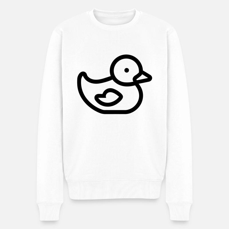 Canard - Pull Premium bio Homme - blanc