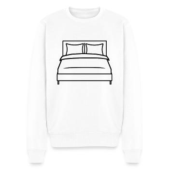 lit - Pull Premium bio Homme - blanc - Devant - Thijin (182cm)