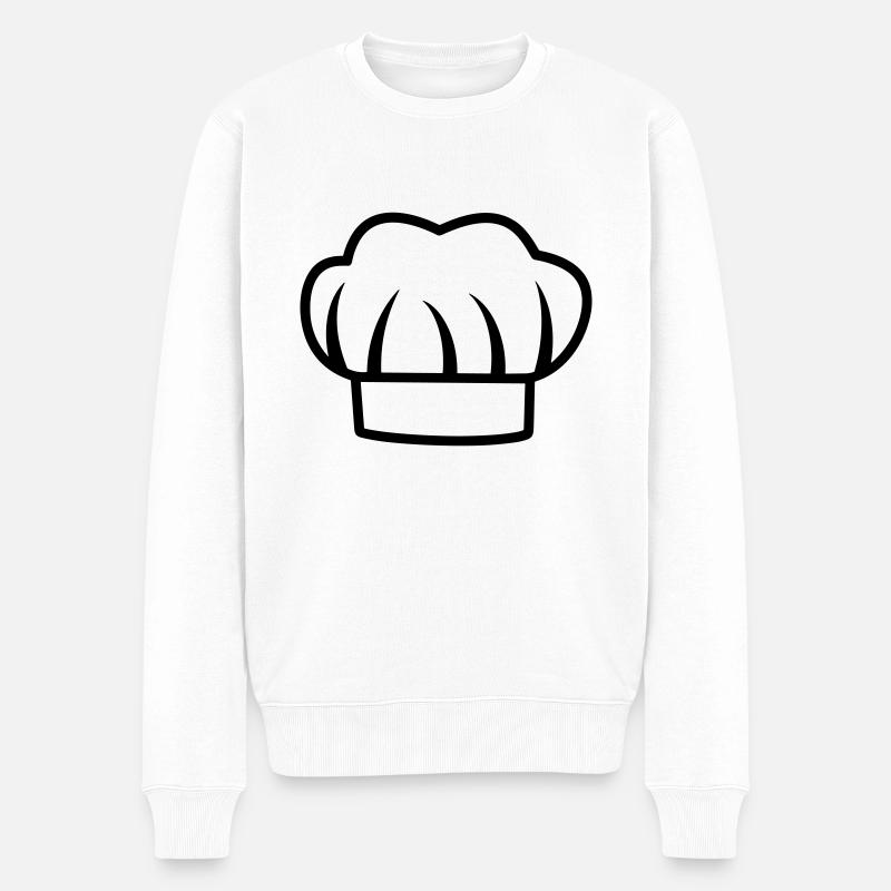 Toque Chef de cuisine - Pull Premium bio Homme - blanc