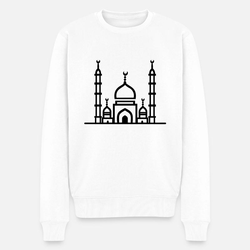 Mosquée - Pull Premium bio Homme - blanc
