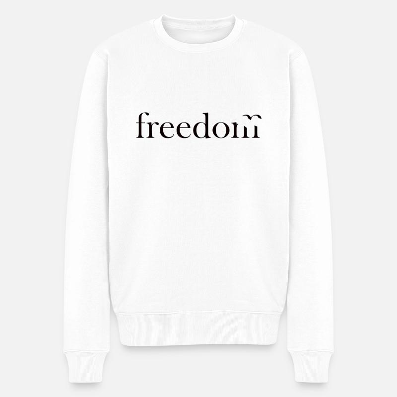 Liberté - Pull Premium bio Homme - blanc