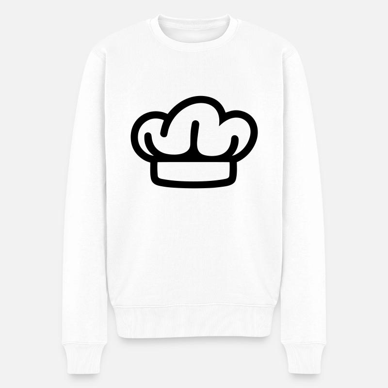 Toque Chef de cuisine - Pull Premium bio Homme - blanc