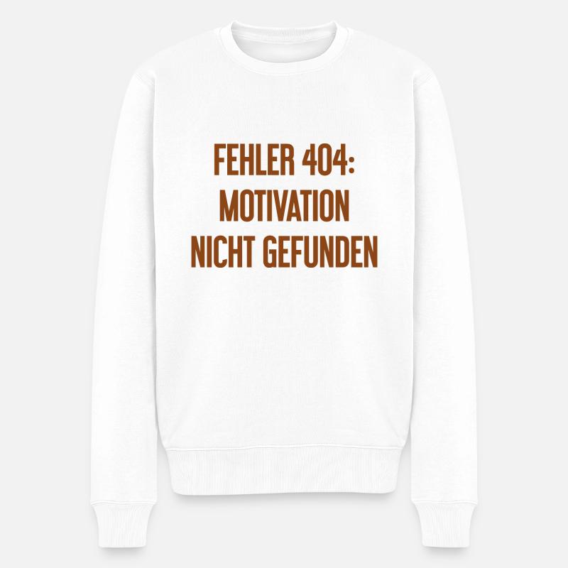 Erreur 404 : Motivation introuvable - Pull Premium bio Homme - blanc