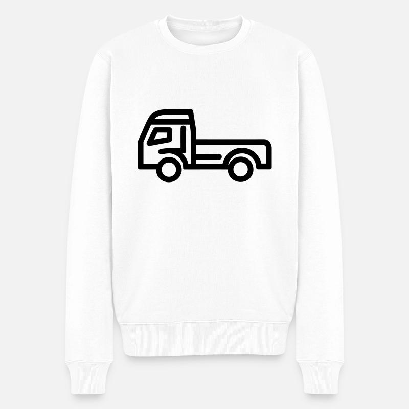 Camion - Pull Premium bio Homme - blanc