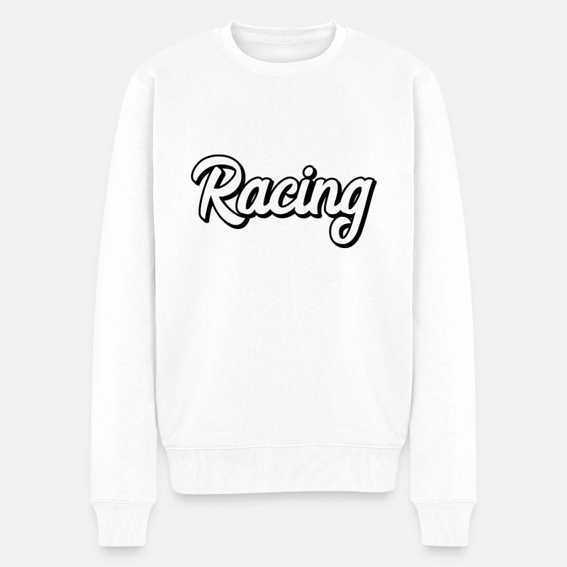 Course - Pull Premium bio Homme - blanc