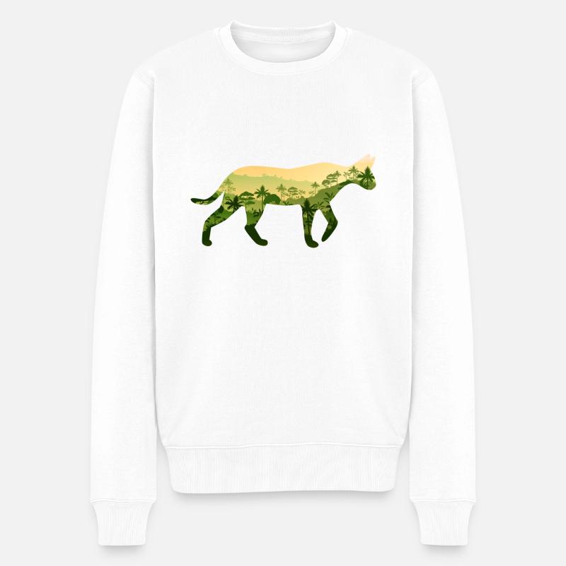 Ocelot - Pull Premium bio Homme - blanc