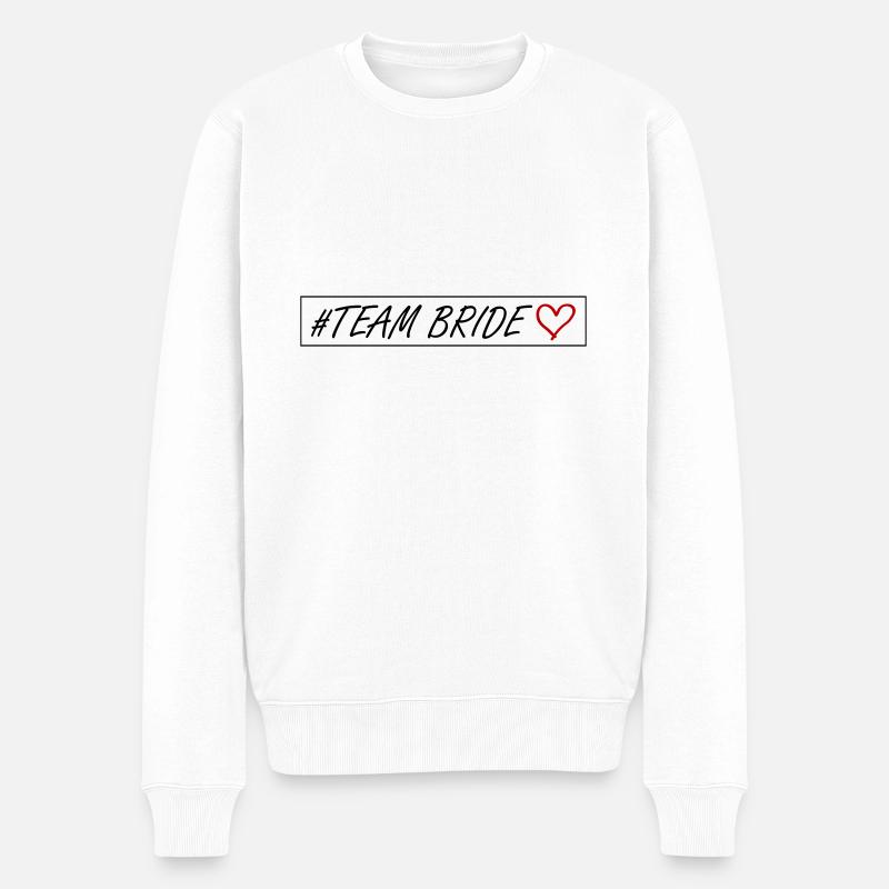 Équipe Bride Heart - Pull Premium bio Homme - blanc