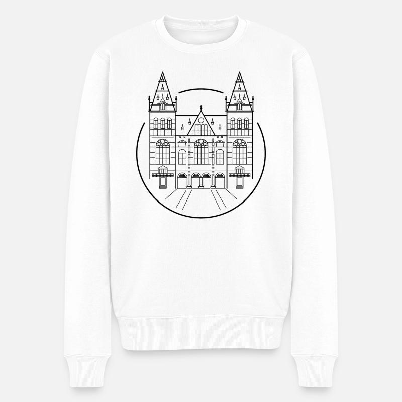 Rijksmuseum - Pull Premium bio Homme - blanc