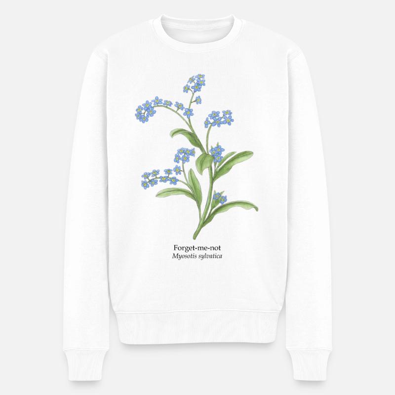 Pas de fleurs - Pull Premium bio Homme - blanc