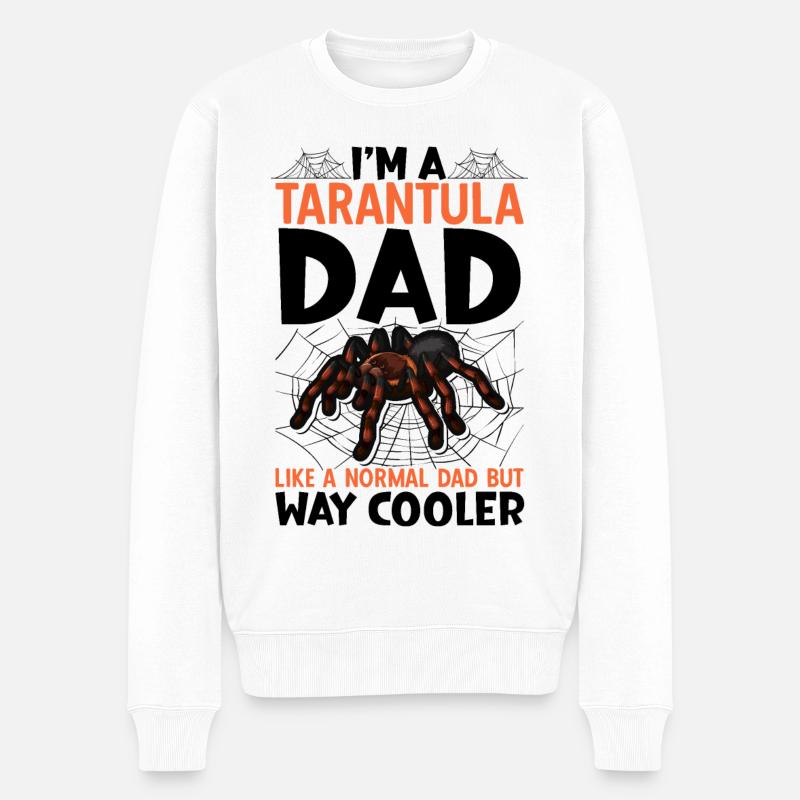 Tarentule - Pull Premium bio Homme - blanc