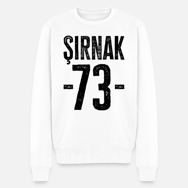 Şırnak 73 – Vielfalt aus Türkiye - Männer Premium Bio Pullover - Weiß