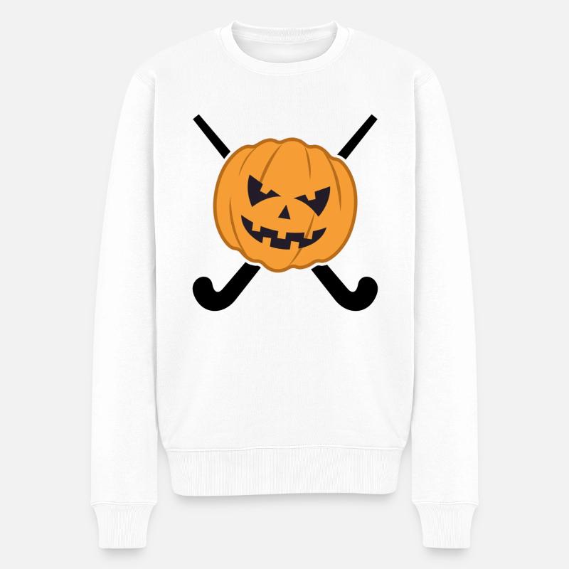 feldhockey hockey - Männer Premium Bio Pullover - Weiß