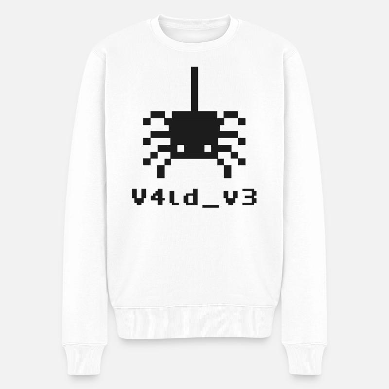 VLD V3 2022 - Männer Premium Bio Pullover - Weiß