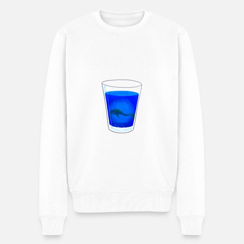 Plongée sous marine - Pull Premium bio Homme - blanc