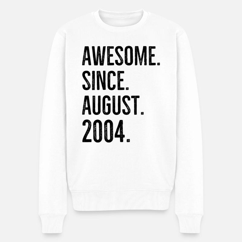Génial depuis août 2004 - Pull Premium bio Homme - blanc
