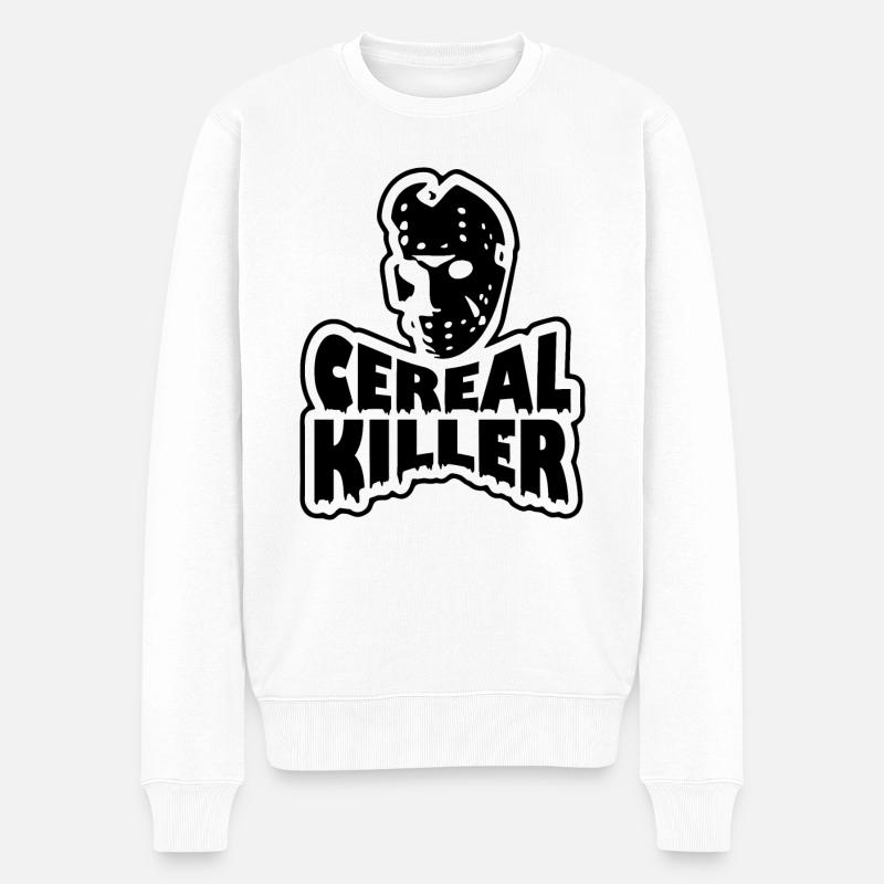 Cereal Killer - Pull Premium bio Homme - blanc