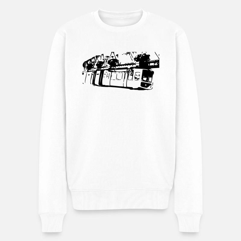 Monorail - Pull Premium bio Homme - blanc