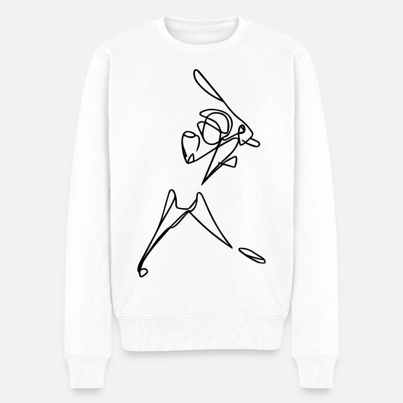 Cricketer - Pull Premium bio Homme - blanc