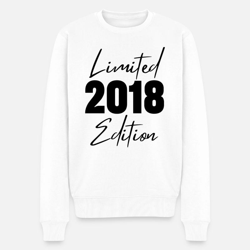 Édition limitée 2018 - Pull Premium bio Homme - blanc