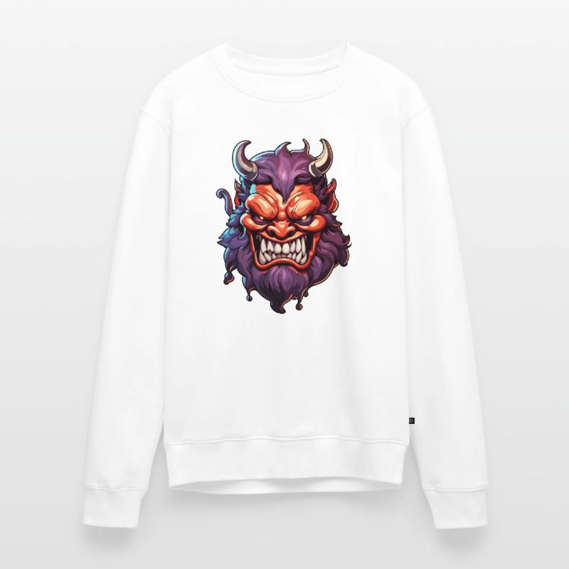 Devil / Hell / Horror / Devilish / Evil Men's Premium Organic Jumper
