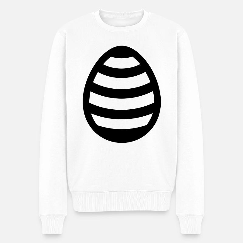 Oeuf - Pull Premium bio Homme - blanc