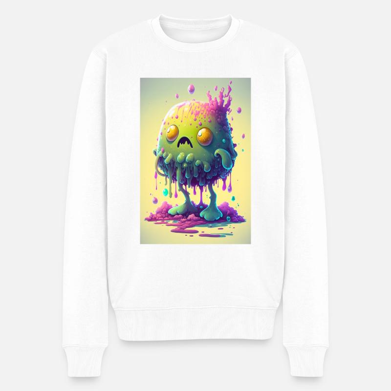 Zombie Gelée - Pull Premium bio Homme - blanc