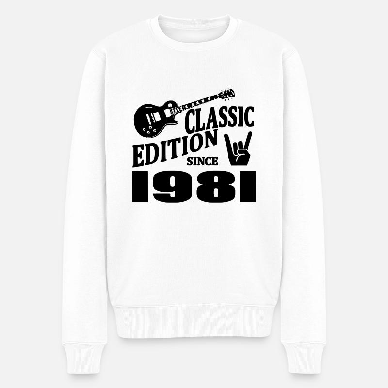 Edition classique depuis 1981 - Pull Premium bio Homme - blanc