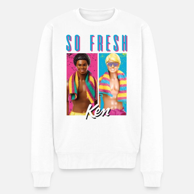 Barbie Ken So Fresh - Pull Premium bio Homme - blanc