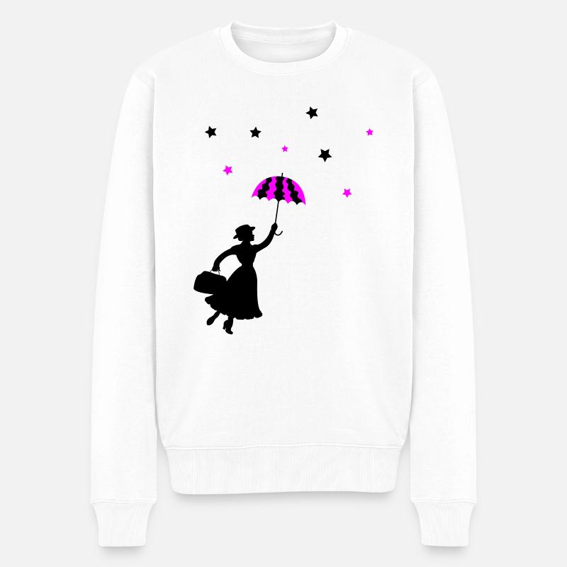 Mme Umbrella - Pull Premium bio Homme - blanc