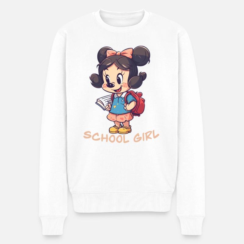 Écolière - Pull Premium bio Homme - blanc