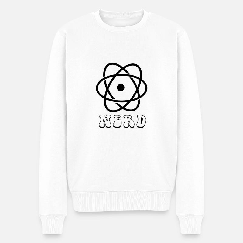 Nerd for science - nerd for science - Men's Premium Organic Jumper - white