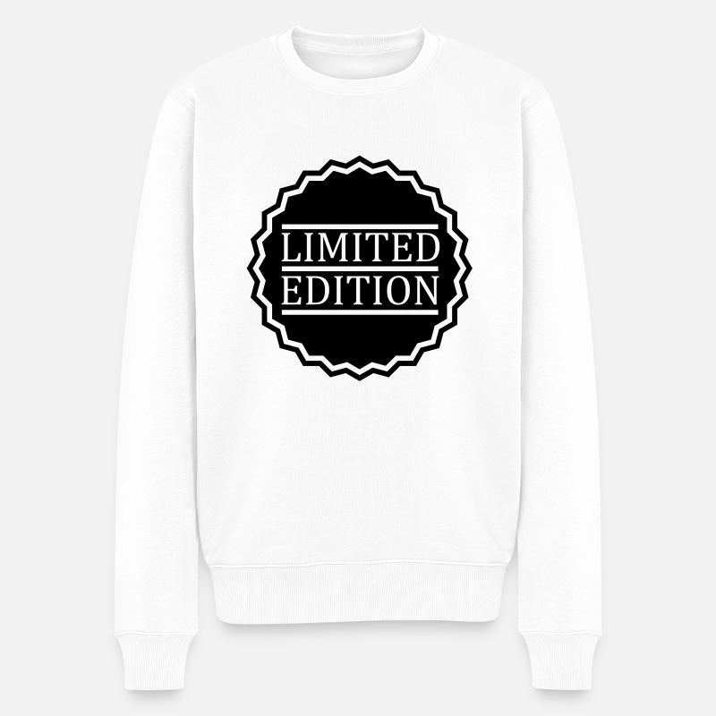 édition limitée - Pull Premium bio Homme - blanc