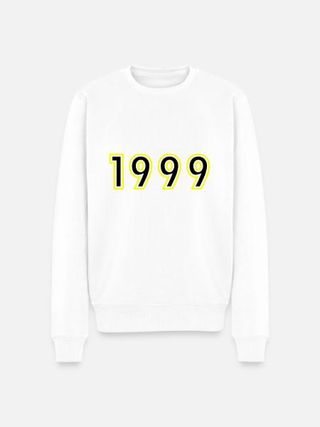 1999 Year Birthday - Men's Premium Organic Jumper - white