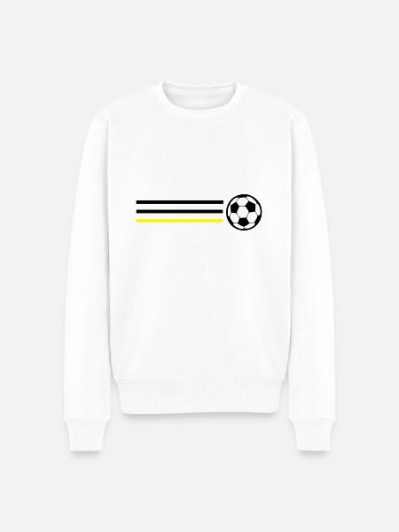 Soccer Symbol Germany - Men's Premium Organic Jumper - white