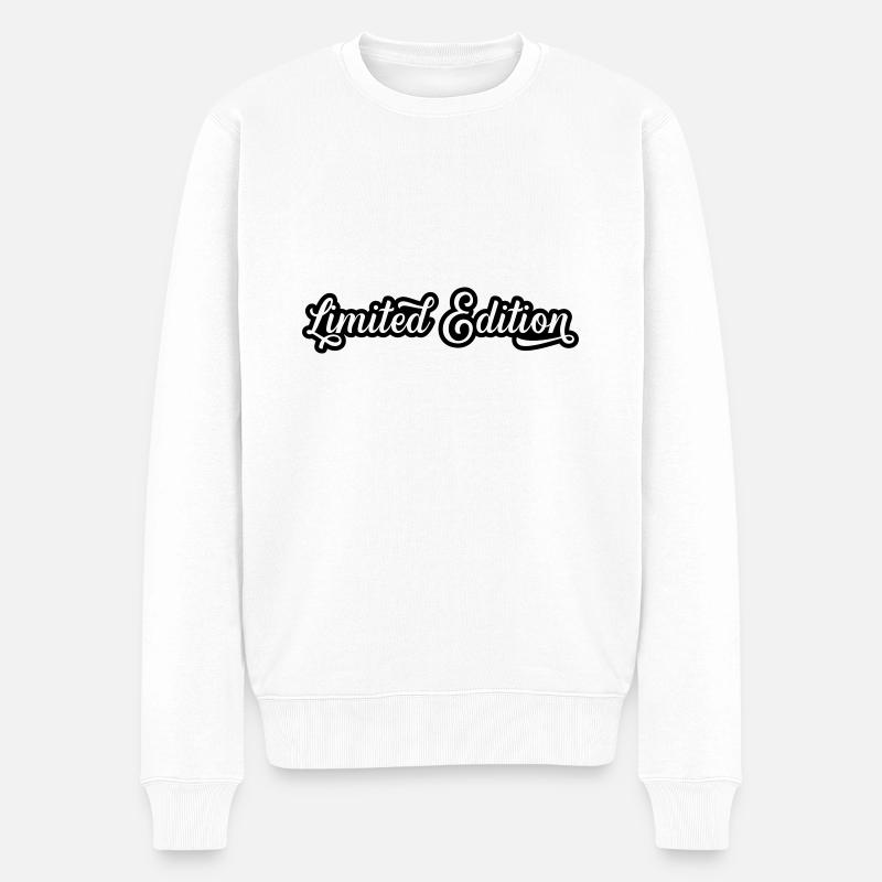 Édition limitée - Pull Premium bio Homme - blanc