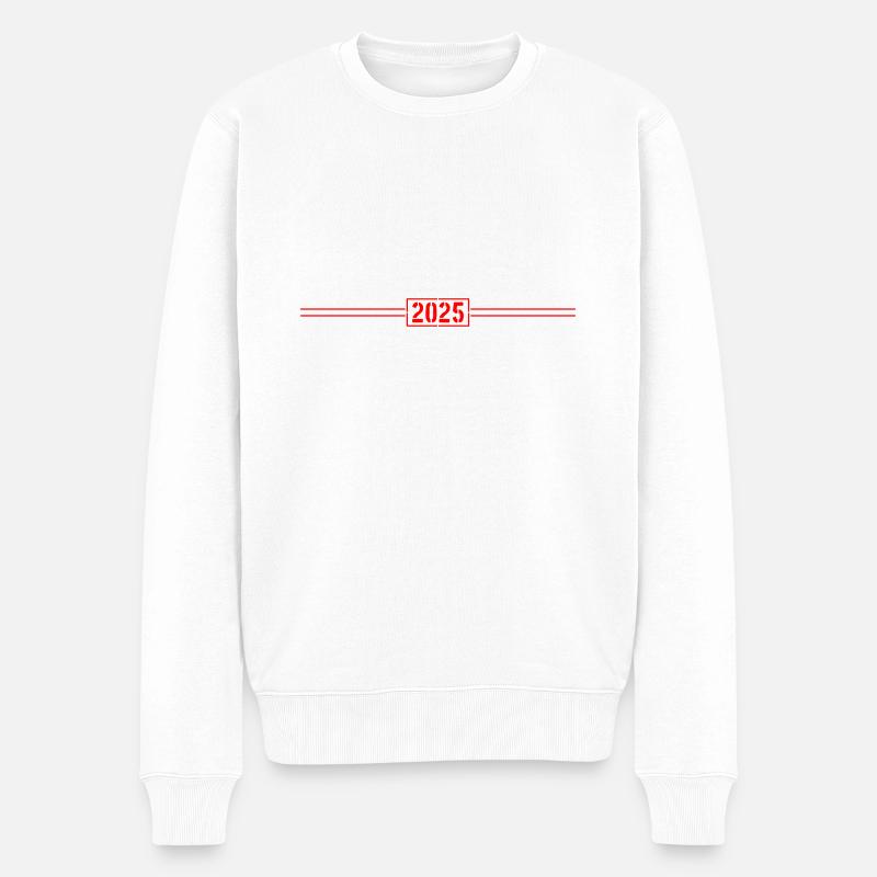 Ligne 2025 - Pull Premium bio Homme - blanc