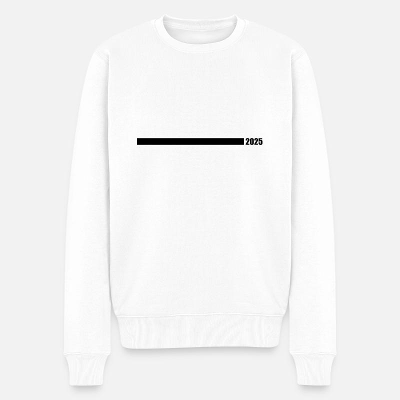 Année 2025 - Pull Premium bio Homme - blanc