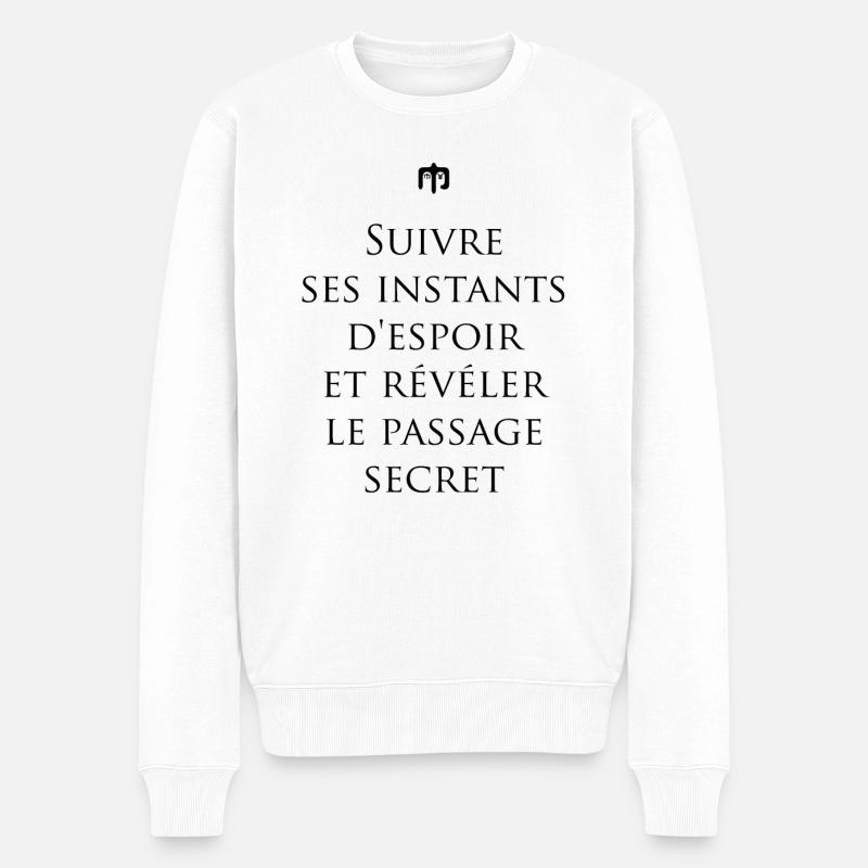 passage - Pull Premium bio Homme - blanc