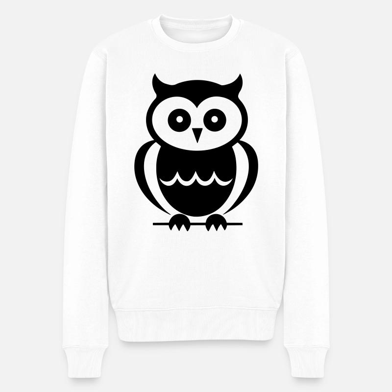 Petite chouette - Pull Premium bio Homme - blanc