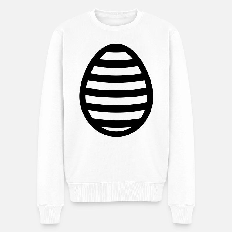 Oeuf - Pull Premium bio Homme - blanc