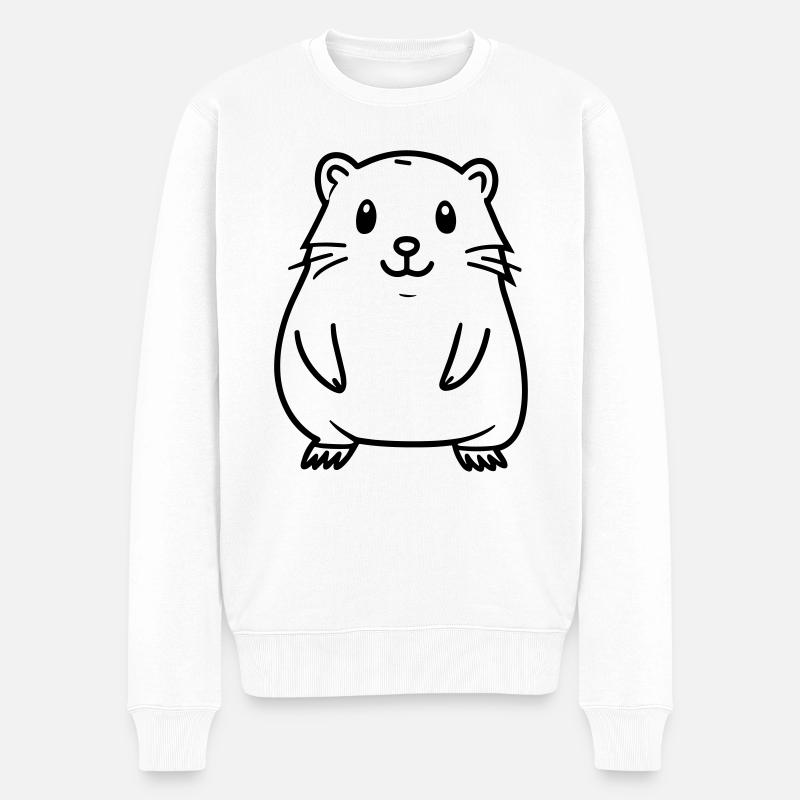 Marmotte - Pull Premium bio Homme - blanc