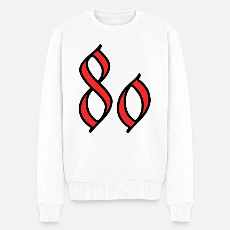 80 - Pull Premium bio Homme - blanc