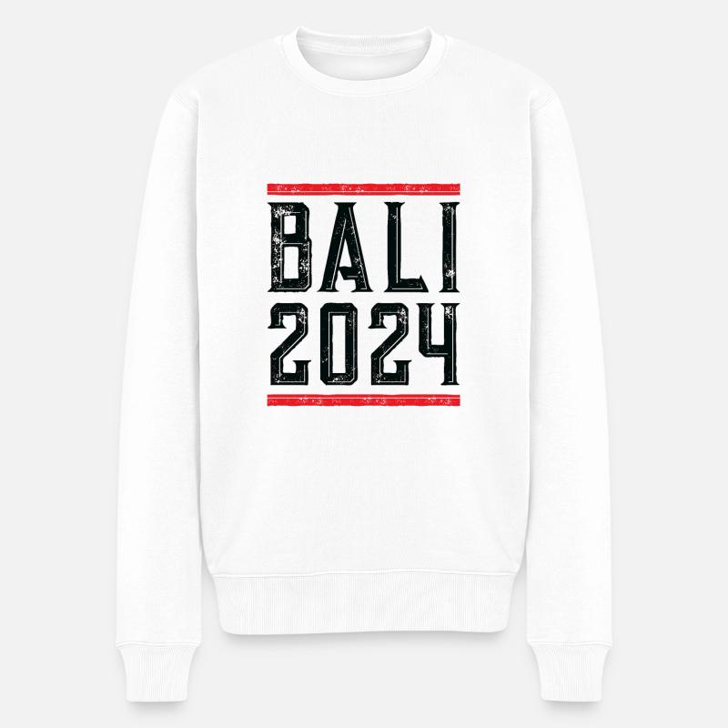 Bali 2024 - Pull Premium bio Homme - blanc
