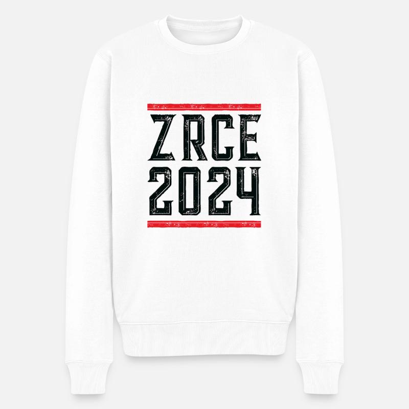 Fête Zrce 2024 - Pull Premium bio Homme - blanc