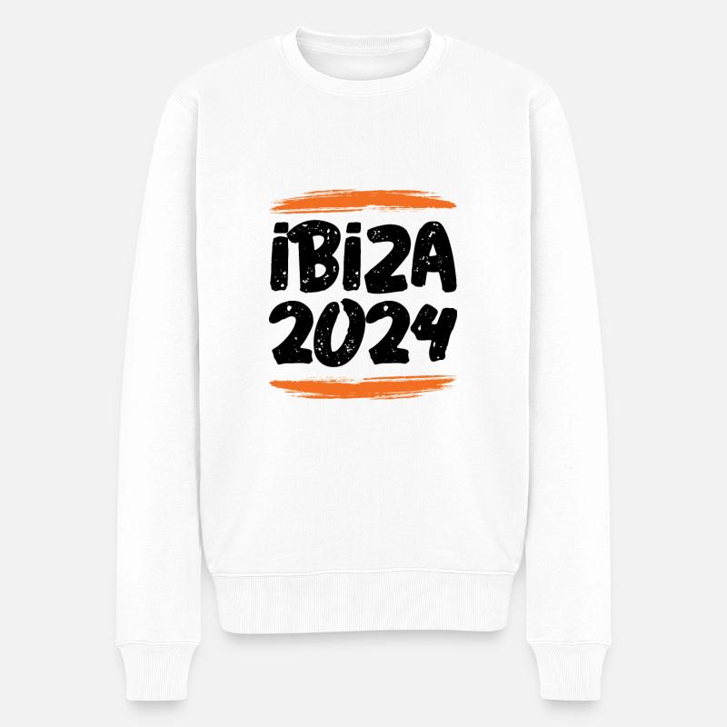 Ibiza 2024 - Pull Premium bio Homme - blanc