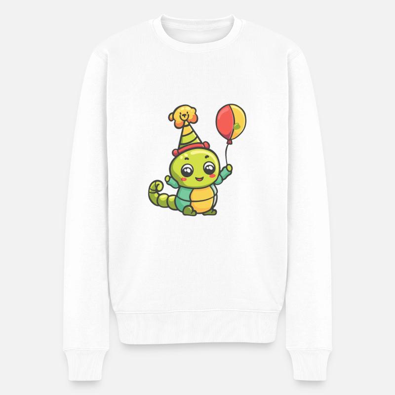 Ver Anniversaire Bébé - Pull Premium bio Homme - blanc