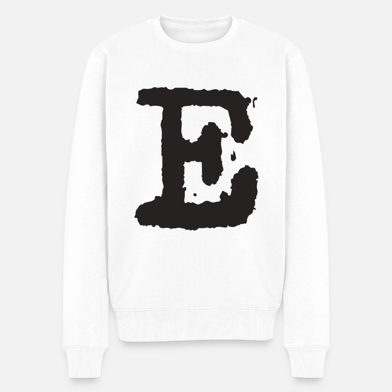 E - Pull Premium bio Homme - blanc