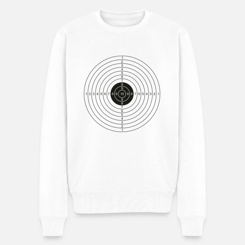 Cible - Pull Premium bio Homme - blanc