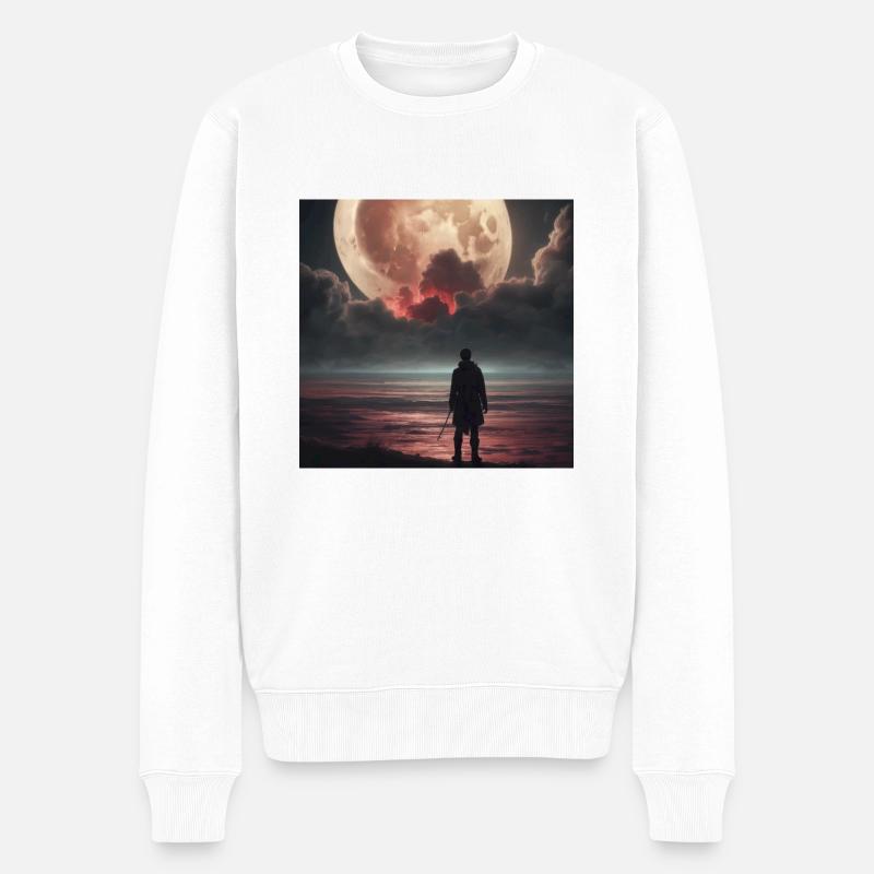 Klime - Pull Premium bio Homme - blanc